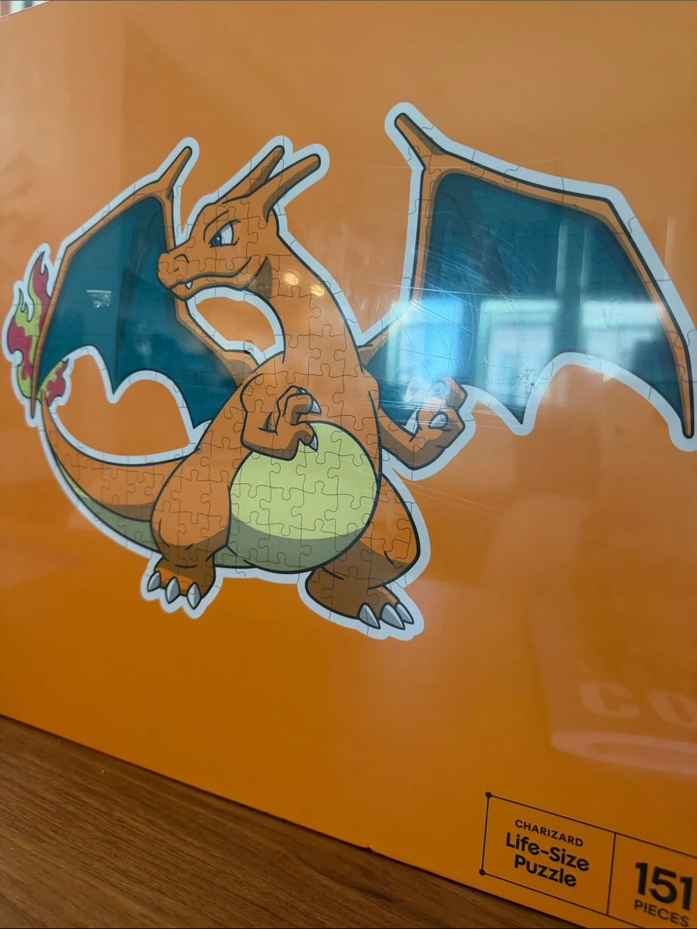 Charizard Life-Size Puzzle - Orange